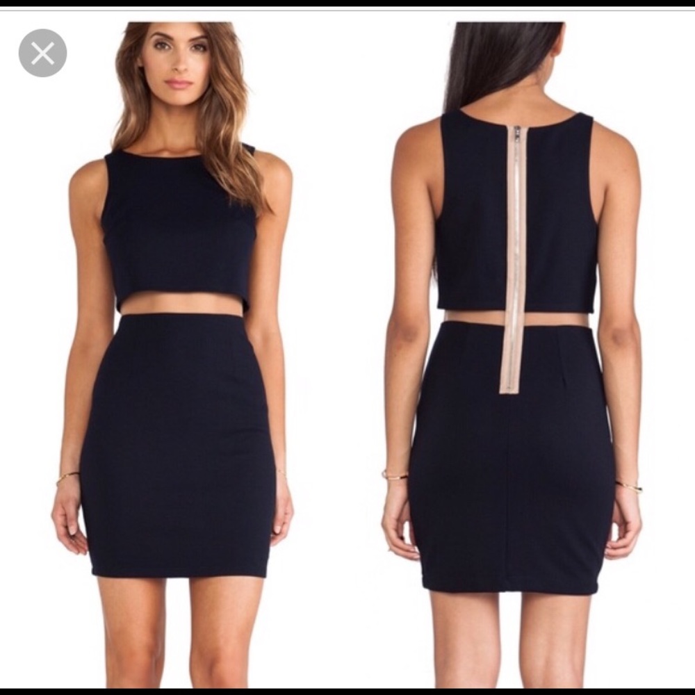 Awesome dress. Dark navy!